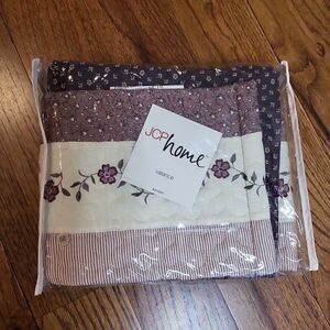 JCP Home Valance 52x15 Floral Boho style